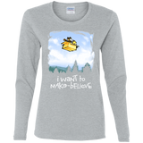 T-Shirts Sport Grey / S Make Believe Women's Long Sleeve T-Shirt
