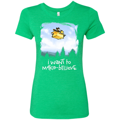 T-Shirts Envy / S Make Believe Women's Triblend T-Shirt