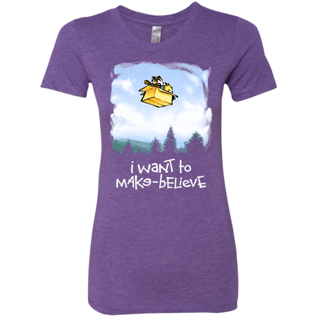 T-Shirts Purple Rush / S Make Believe Women's Triblend T-Shirt