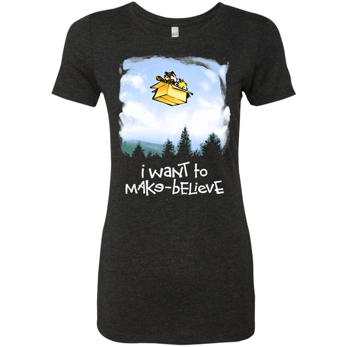 T-Shirts Vintage Black / S Make Believe Women's Triblend T-Shirt