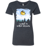 T-Shirts Vintage Navy / S Make Believe Women's Triblend T-Shirt