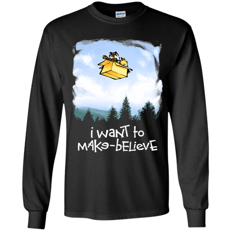 T-Shirts Black / YS Make Believe Youth Long Sleeve T-Shirt