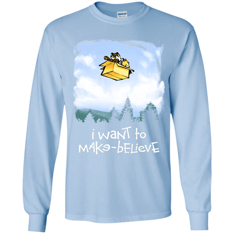 T-Shirts Light Blue / YS Make Believe Youth Long Sleeve T-Shirt