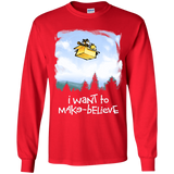 T-Shirts Red / YS Make Believe Youth Long Sleeve T-Shirt