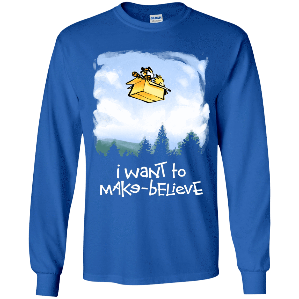 T-Shirts Royal / YS Make Believe Youth Long Sleeve T-Shirt