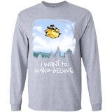 T-Shirts Sport Grey / YS Make Believe Youth Long Sleeve T-Shirt