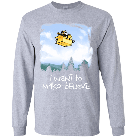 T-Shirts Sport Grey / YS Make Believe Youth Long Sleeve T-Shirt