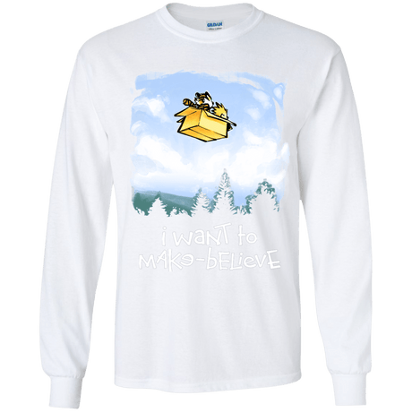 T-Shirts White / YS Make Believe Youth Long Sleeve T-Shirt