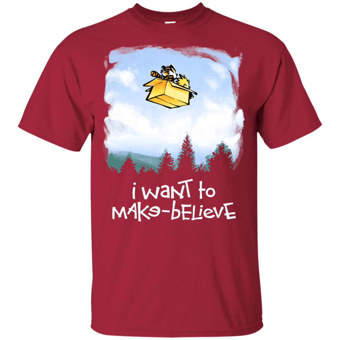 T-Shirts Cardinal / YXS Make Believe Youth T-Shirt