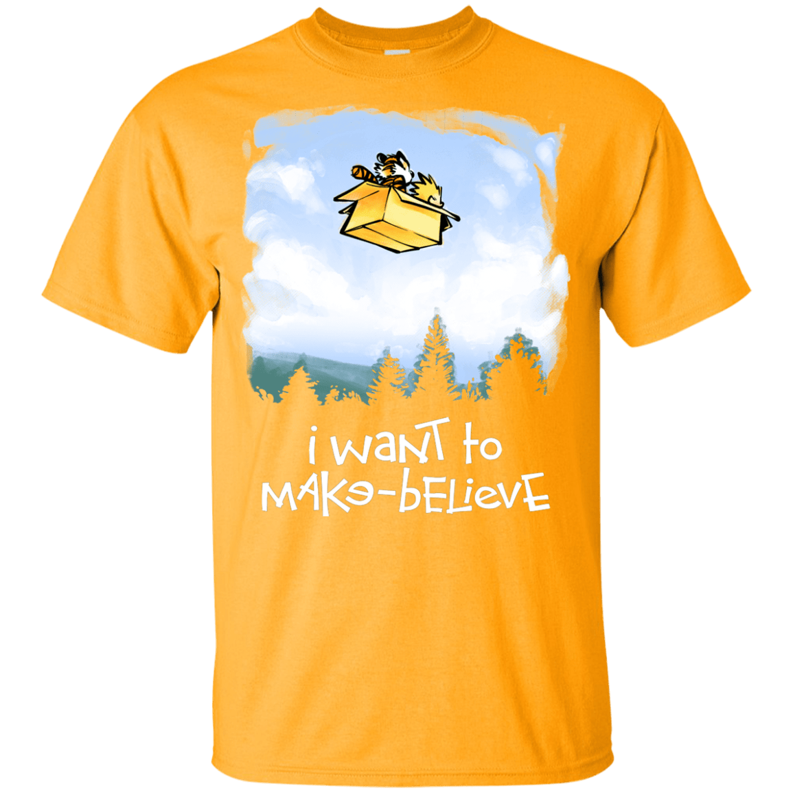 T-Shirts Gold / YXS Make Believe Youth T-Shirt