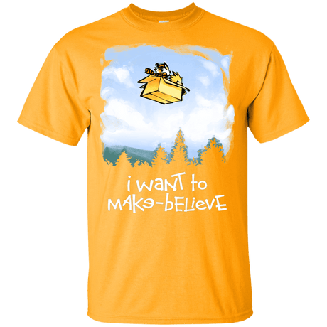 T-Shirts Gold / YXS Make Believe Youth T-Shirt