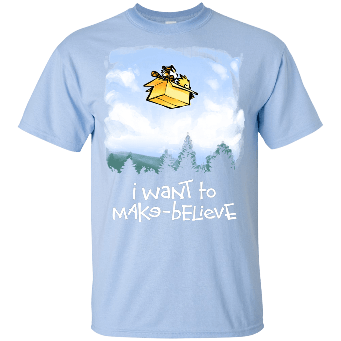 T-Shirts Light Blue / YXS Make Believe Youth T-Shirt