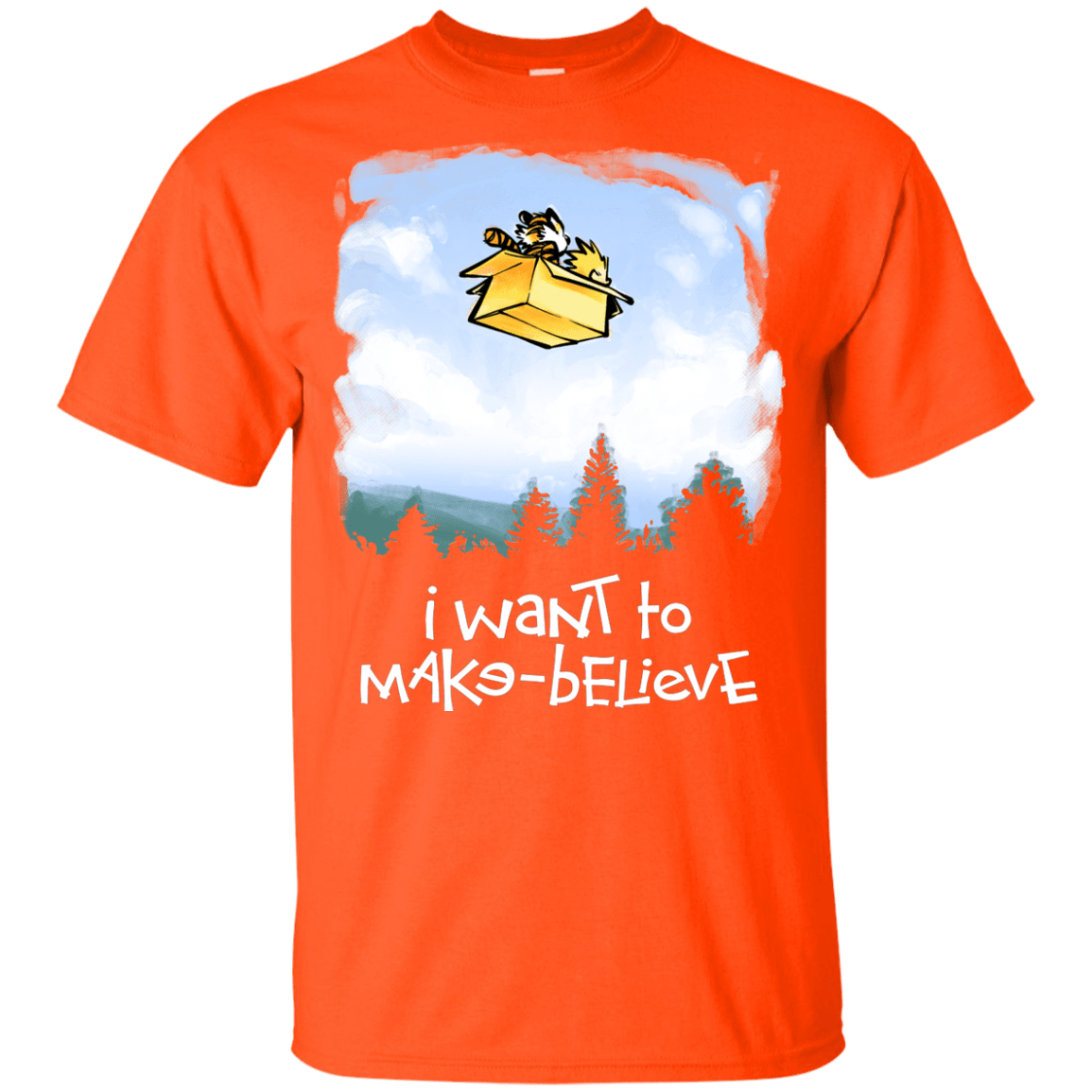 T-Shirts Orange / YXS Make Believe Youth T-Shirt