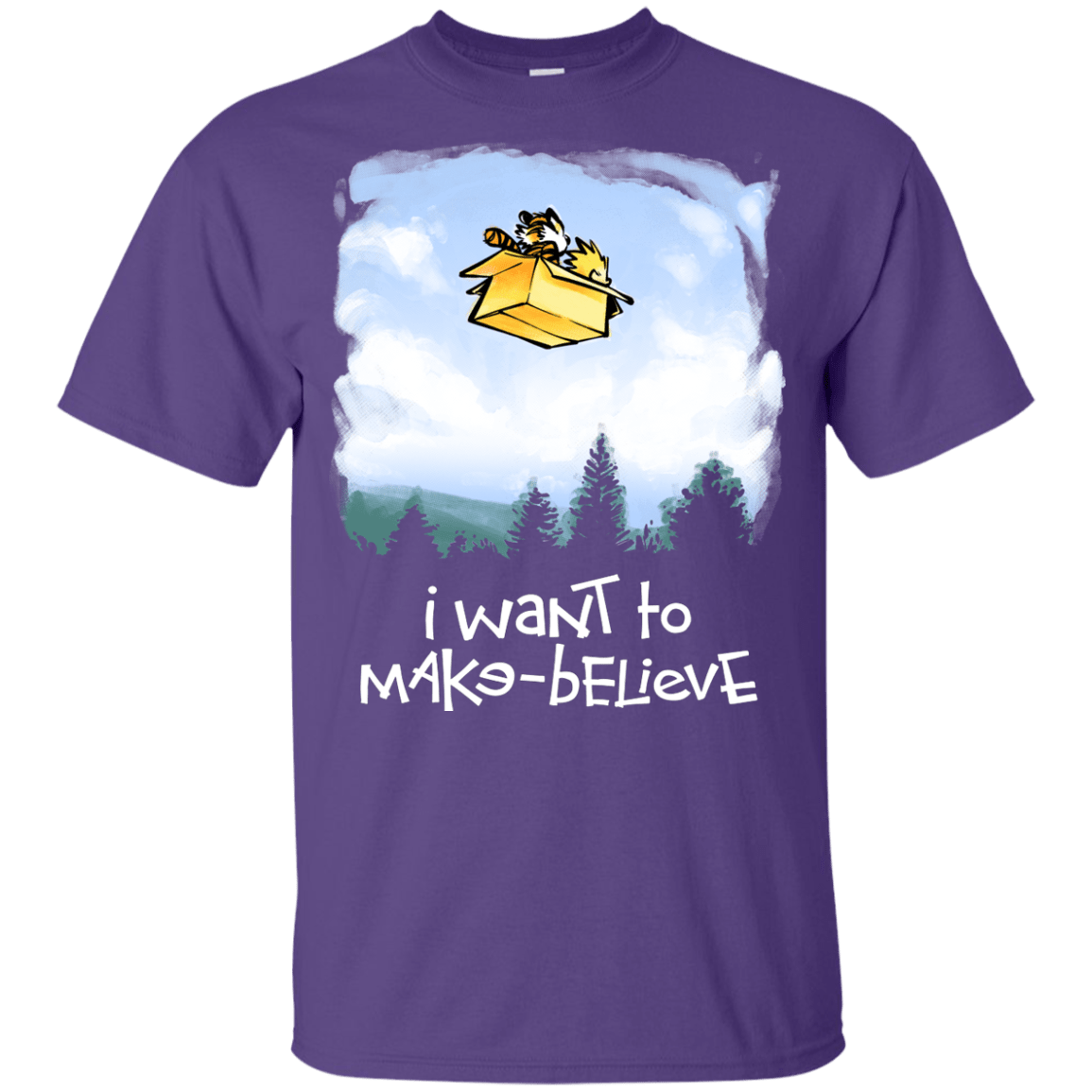 T-Shirts Purple / YXS Make Believe Youth T-Shirt