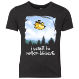 T-Shirts Vintage Black / YXS Make Believe Youth Triblend T-Shirt