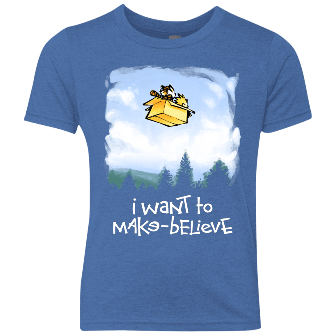 T-Shirts Vintage Royal / YXS Make Believe Youth Triblend T-Shirt