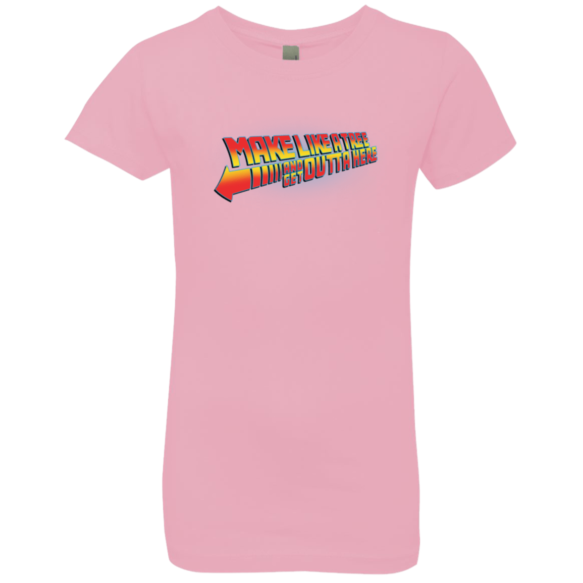 T-Shirts Light Pink / YXS Make Like A Tree Girls Premium T-Shirt