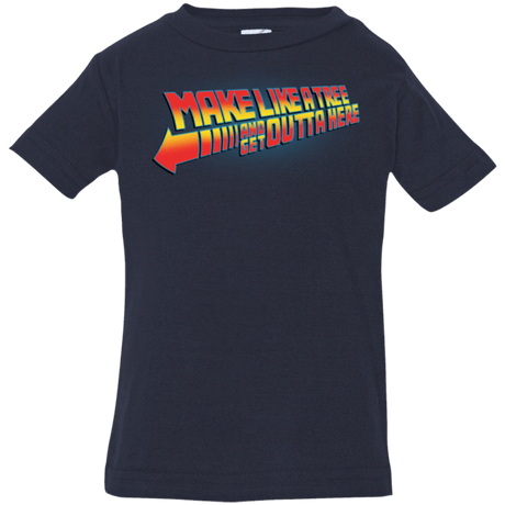 T-Shirts Navy / 6 Months Make Like A Tree Infant PremiumT-Shirt