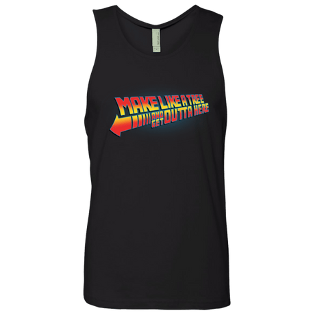 T-Shirts Black / Small Make Like A Tree Men's Premium Tank Top