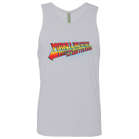 T-Shirts Heather Grey / Small Make Like A Tree Men's Premium Tank Top