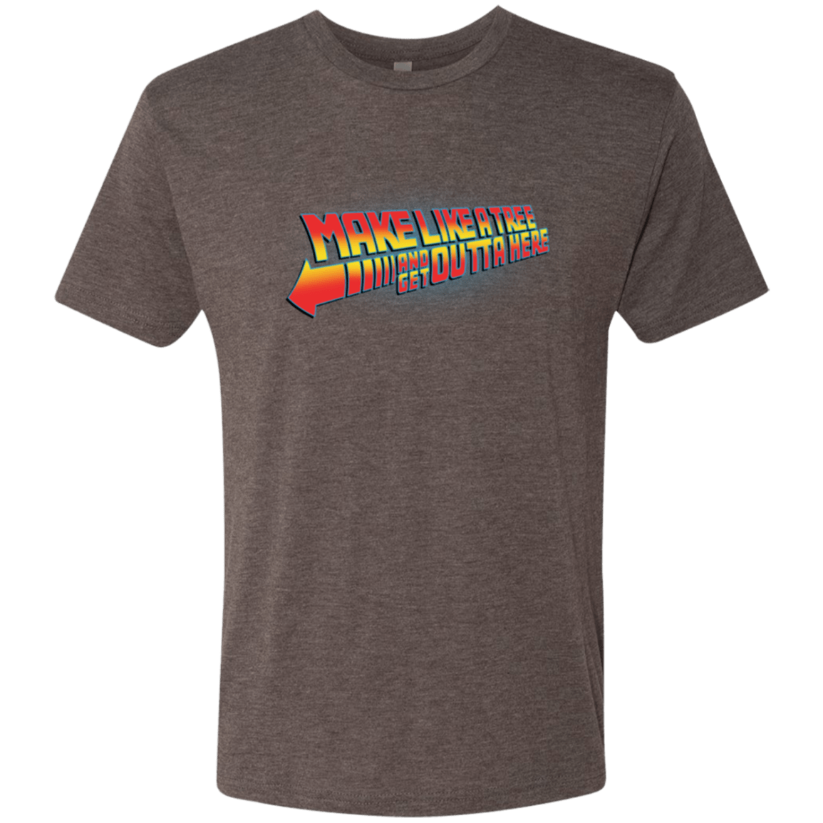 T-Shirts Macchiato / Small Make Like A Tree Men's Triblend T-Shirt