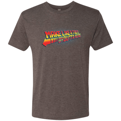 T-Shirts Macchiato / Small Make Like A Tree Men's Triblend T-Shirt