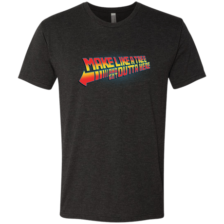 T-Shirts Vintage Black / Small Make Like A Tree Men's Triblend T-Shirt