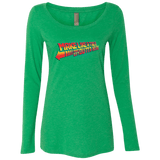T-Shirts Envy / Small Make Like A Tree Women's Triblend Long Sleeve Shirt