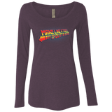 T-Shirts Vintage Purple / Small Make Like A Tree Women's Triblend Long Sleeve Shirt