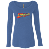 T-Shirts Vintage Royal / Small Make Like A Tree Women's Triblend Long Sleeve Shirt