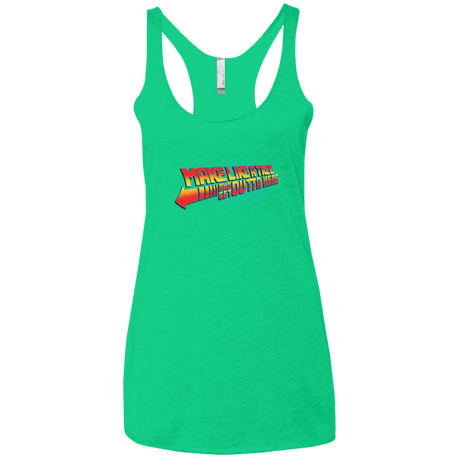 T-Shirts Envy / X-Small Make Like A Tree Women's Triblend Racerback Tank