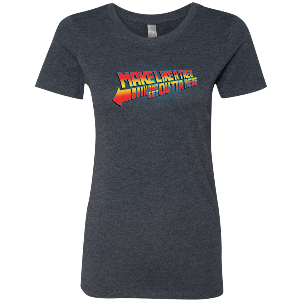 T-Shirts Vintage Navy / Small Make Like A Tree Women's Triblend T-Shirt