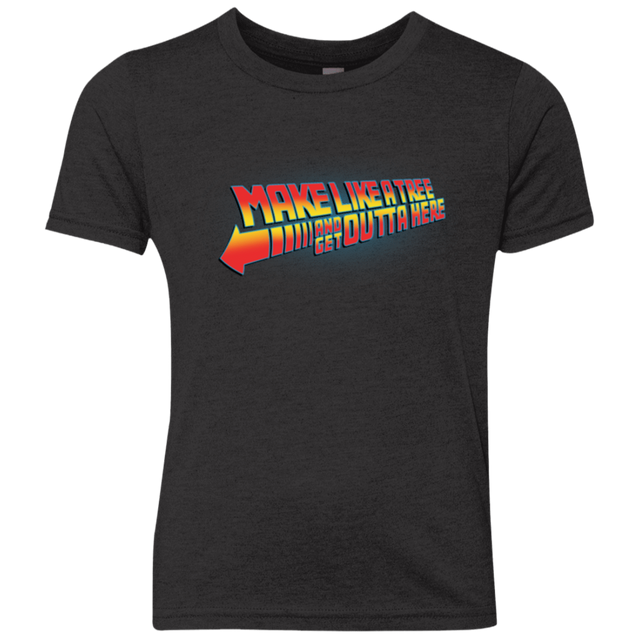 T-Shirts Vintage Black / YXS Make Like A Tree Youth Triblend T-Shirt