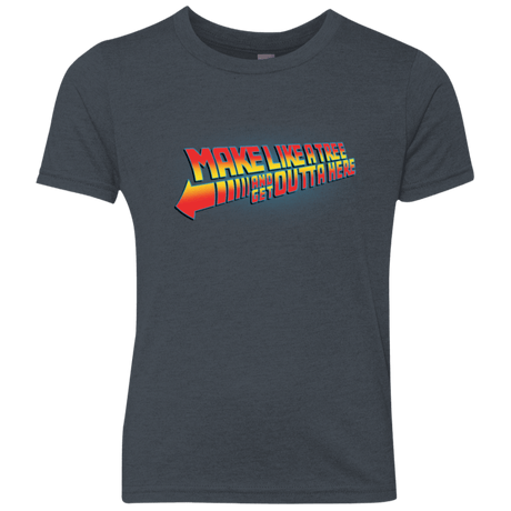 T-Shirts Vintage Navy / YXS Make Like A Tree Youth Triblend T-Shirt
