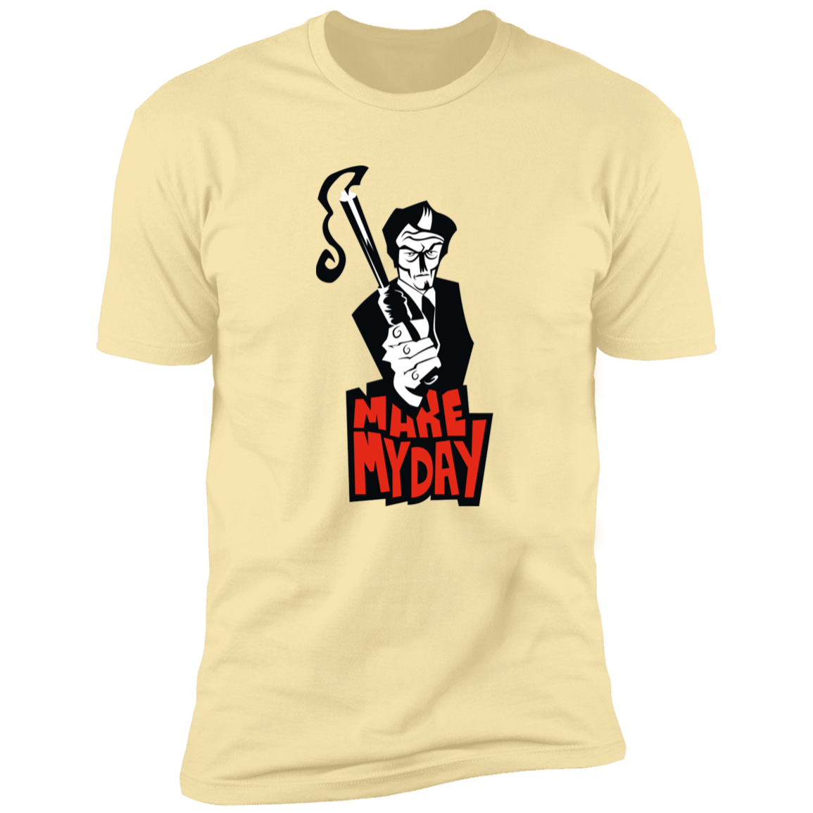 T-Shirts Banana Cream / S Make My Day Men's Premium T-Shirt