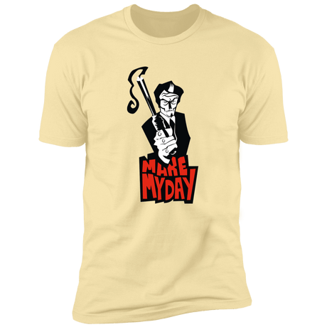 T-Shirts Banana Cream / S Make My Day Men's Premium T-Shirt