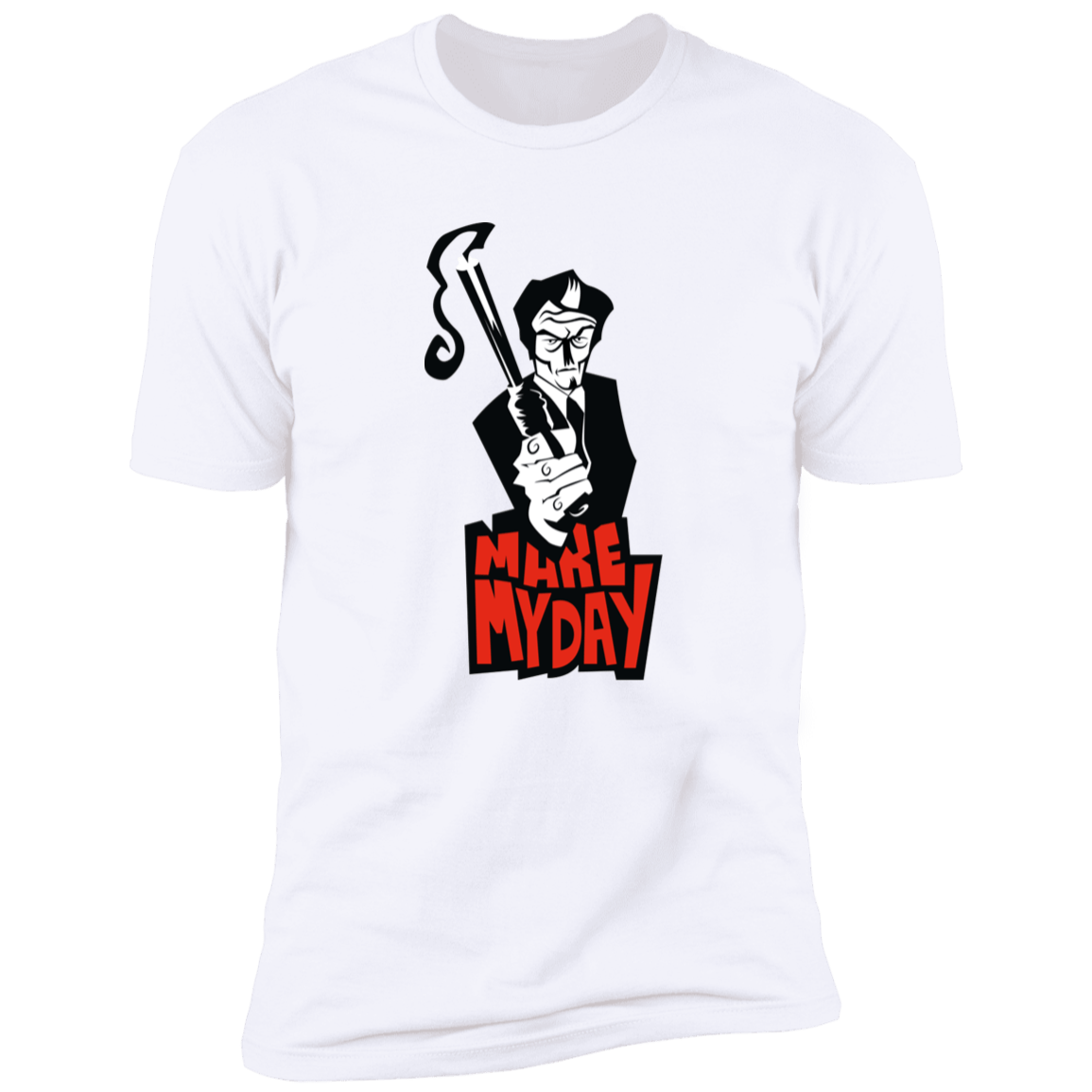 T-Shirts White / S Make My Day Men's Premium T-Shirt