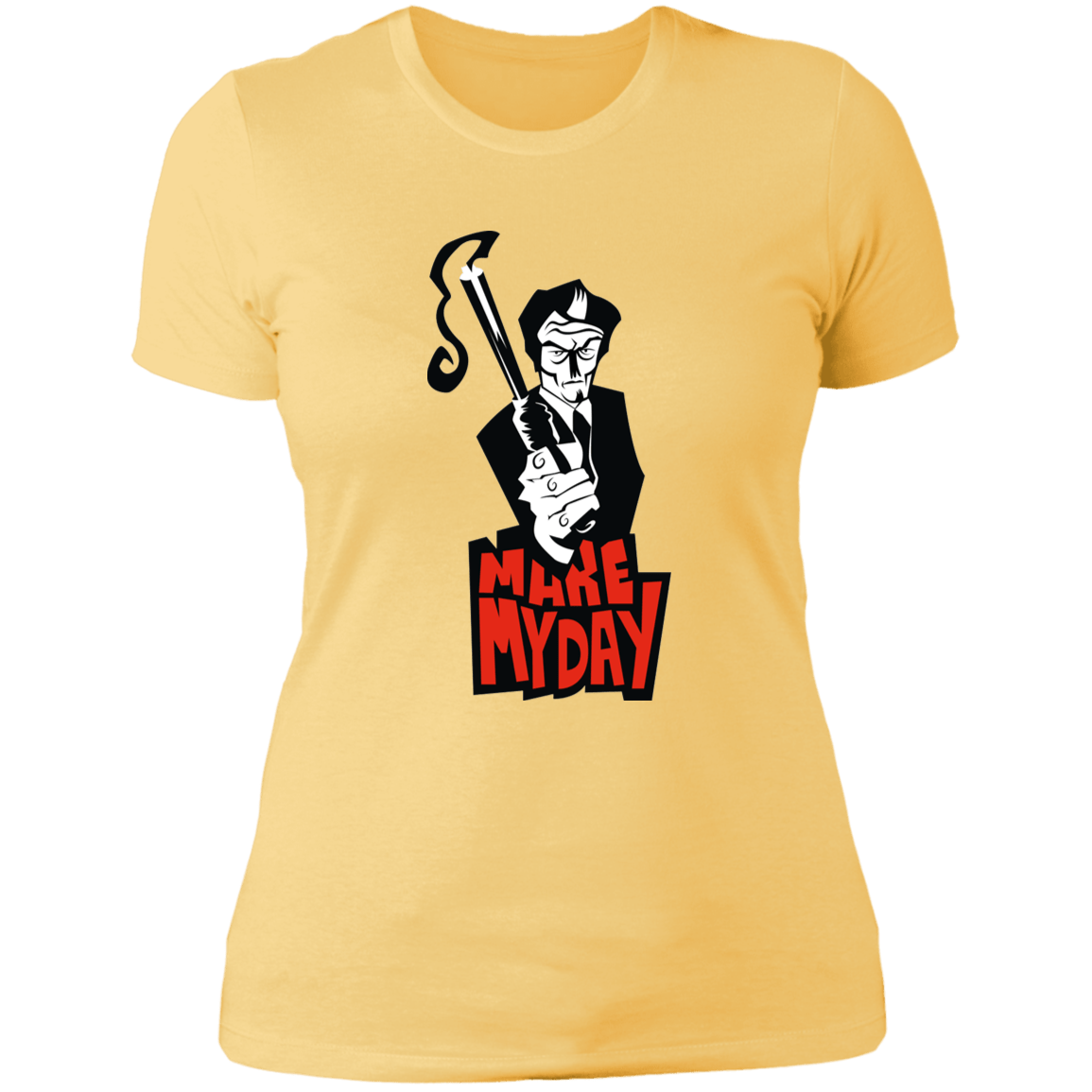 T-Shirts Banana Cream/ / S Make My Day Women's Premium T-Shirt