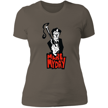 T-Shirts Warm Grey / S Make My Day Women's Premium T-Shirt