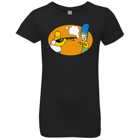 T-Shirts Black / YXS Make Up Gun Girls Premium T-Shirt