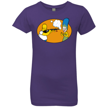 T-Shirts Purple Rush / YXS Make Up Gun Girls Premium T-Shirt