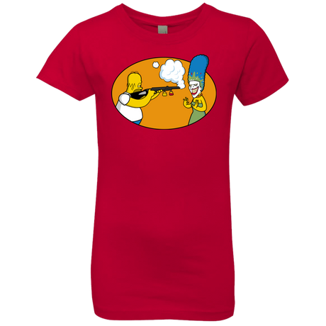 T-Shirts Red / YXS Make Up Gun Girls Premium T-Shirt