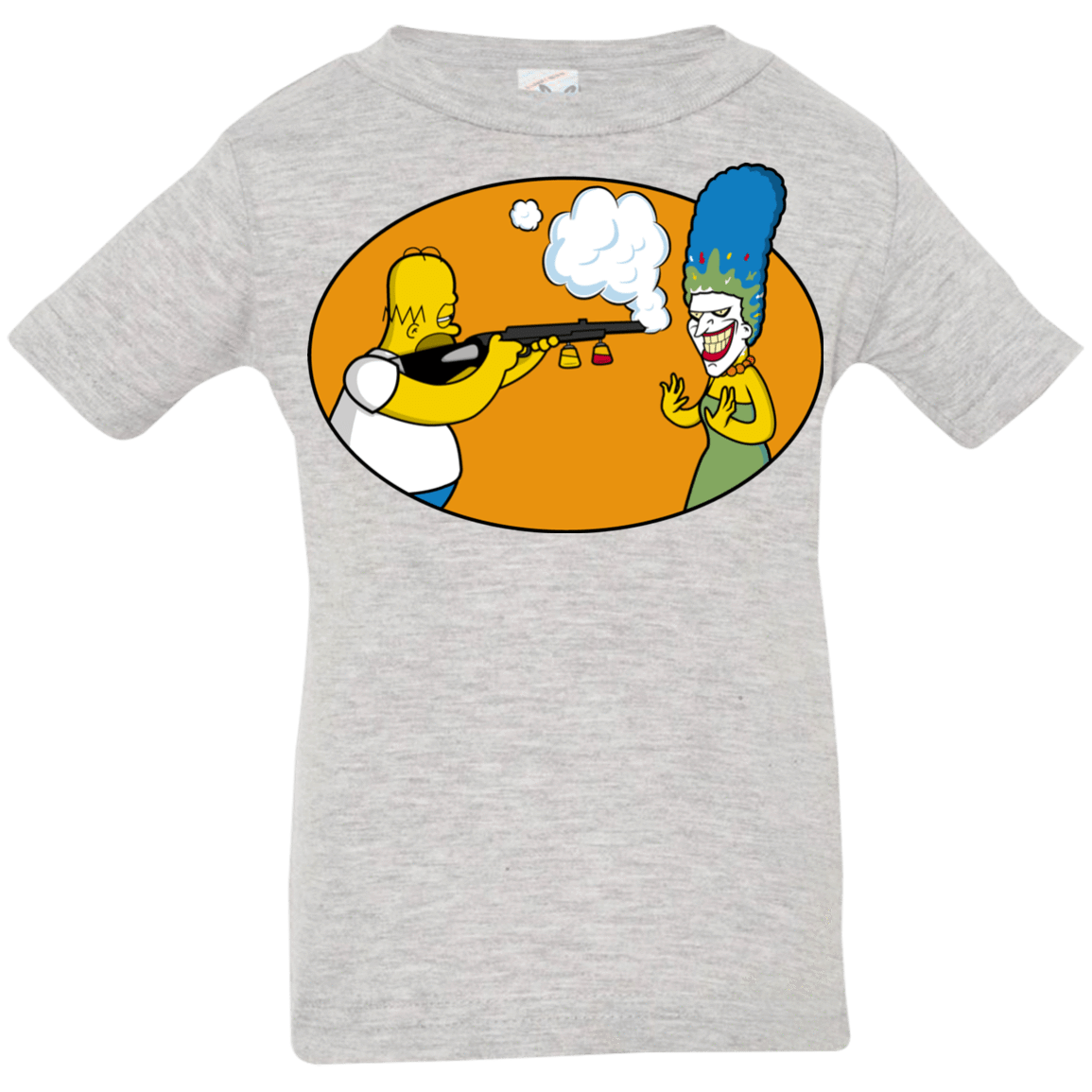 T-Shirts Heather Grey / 6 Months Make Up Gun Infant PremiumT-Shirt