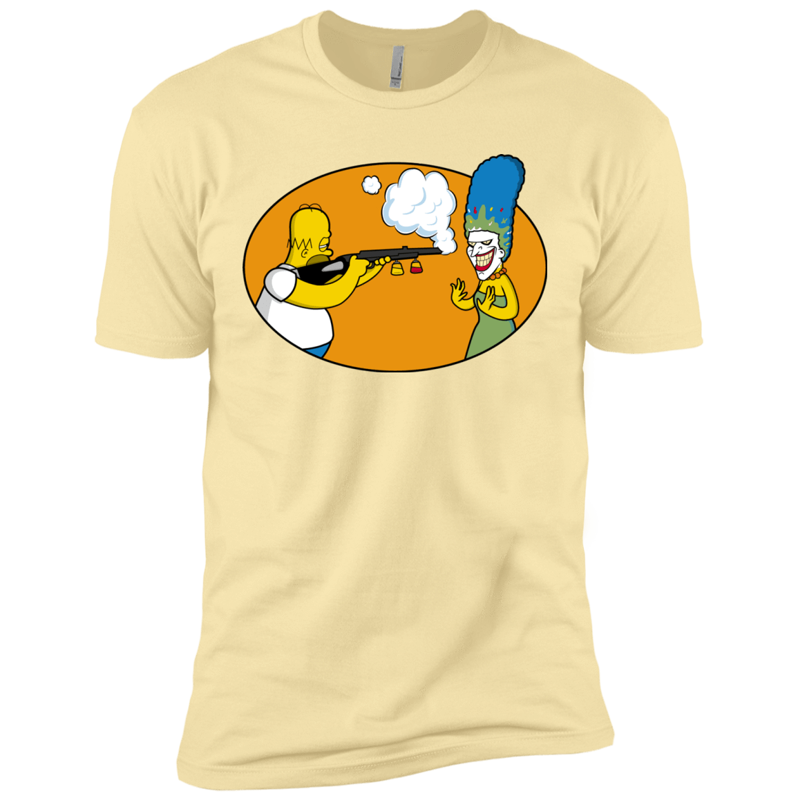 T-Shirts Banana Cream / X-Small Make Up Gun Men's Premium T-Shirt