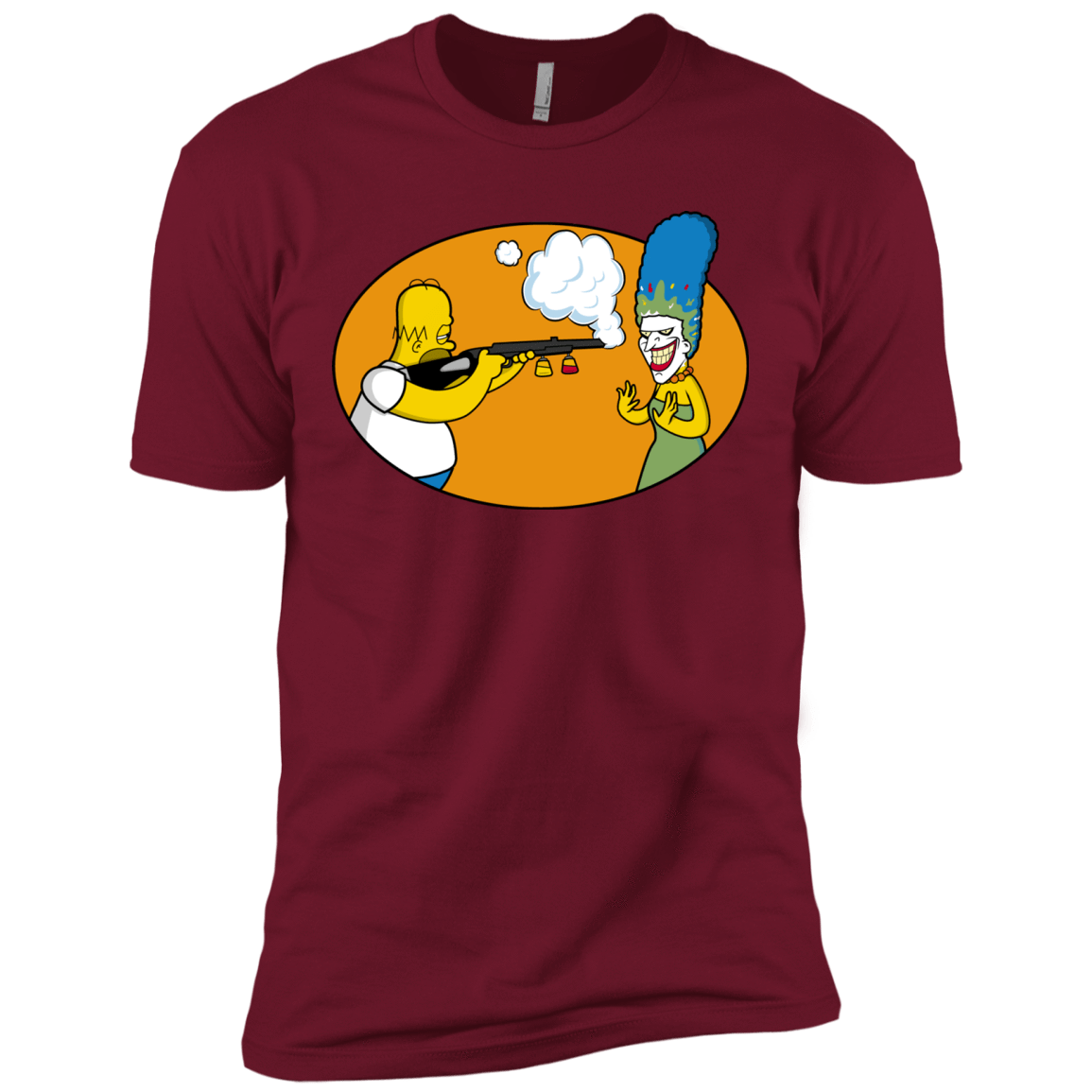 T-Shirts Cardinal / X-Small Make Up Gun Men's Premium T-Shirt