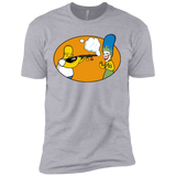 T-Shirts Heather Grey / X-Small Make Up Gun Men's Premium T-Shirt