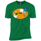 T-Shirts Kelly Green / X-Small Make Up Gun Men's Premium T-Shirt