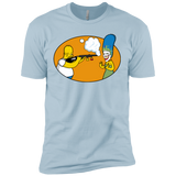 T-Shirts Light Blue / X-Small Make Up Gun Men's Premium T-Shirt