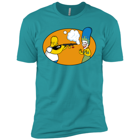 T-Shirts Tahiti Blue / X-Small Make Up Gun Men's Premium T-Shirt