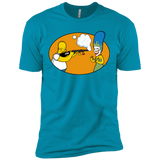 T-Shirts Turquoise / X-Small Make Up Gun Men's Premium T-Shirt